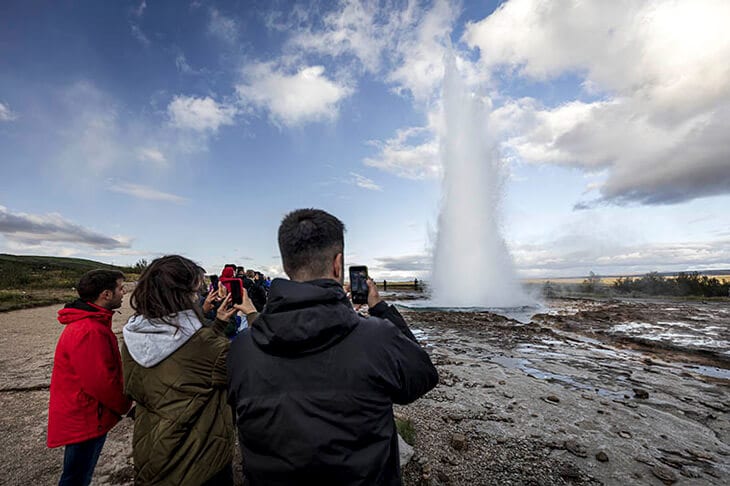 Geysir is a part of the Golden Circle