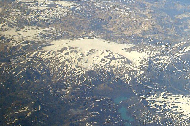 Torfajökull volcano in Iceland