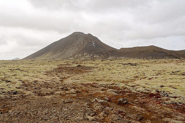 Keilir mountain in Iceland
